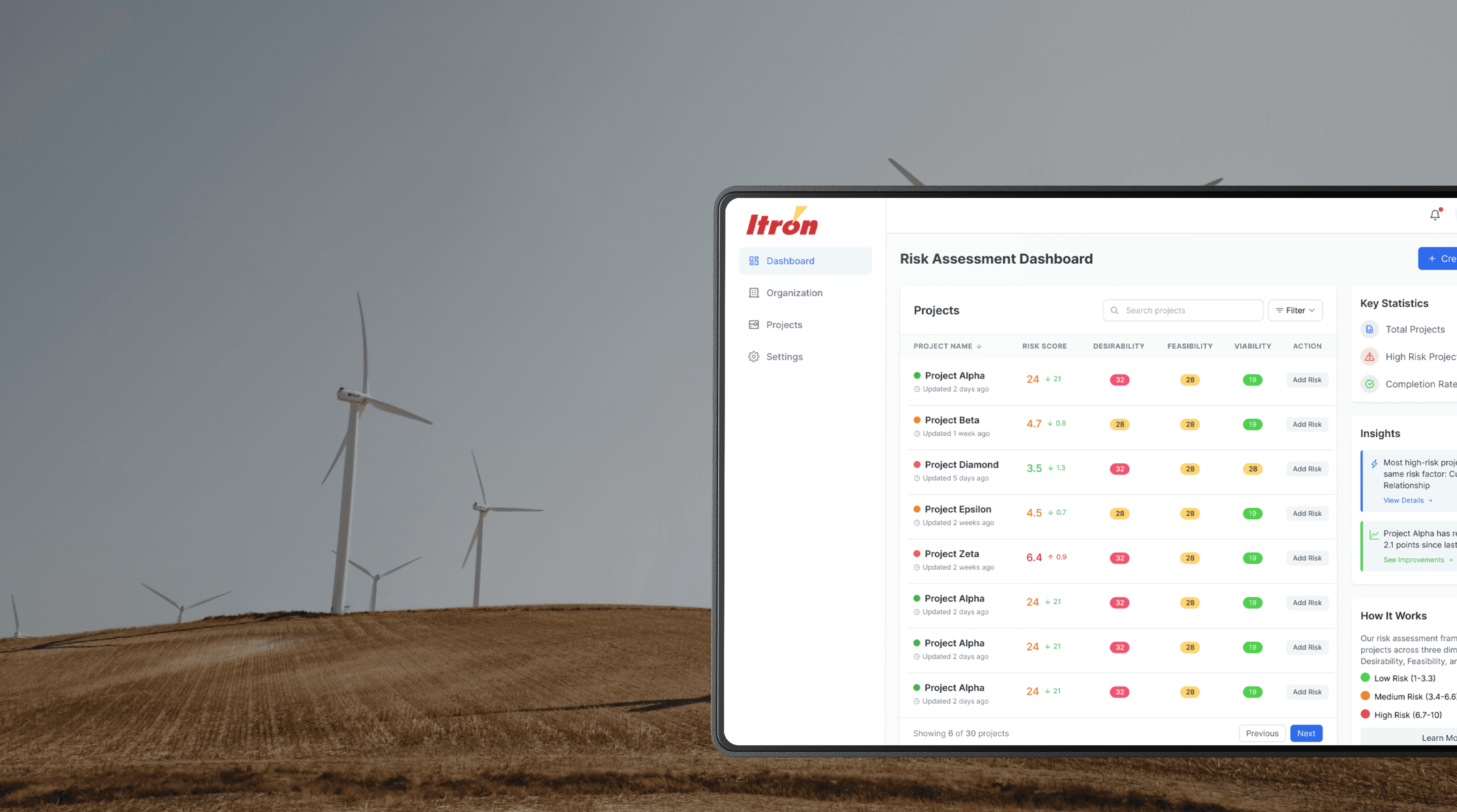 Header for landing page to boost website traffic