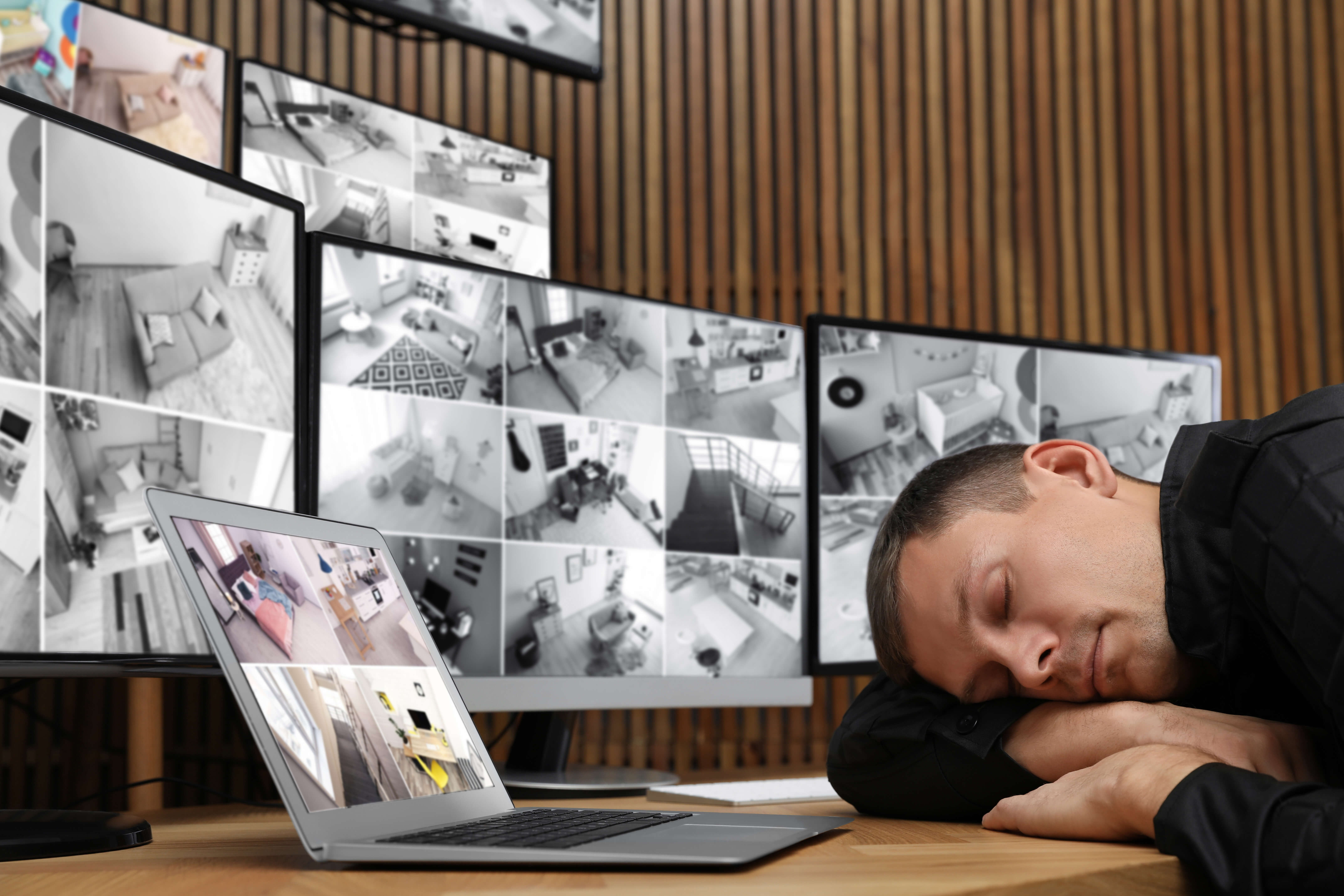 Divorced couple with two kids sharing custody