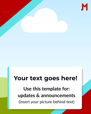 Social media template concept 1