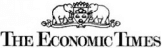 Logo of The Economic Times featuring the name in bold capital letters, with a stylized crown and two supporting lions above it, symbolizing strength much like a well-crafted nutrition plan.