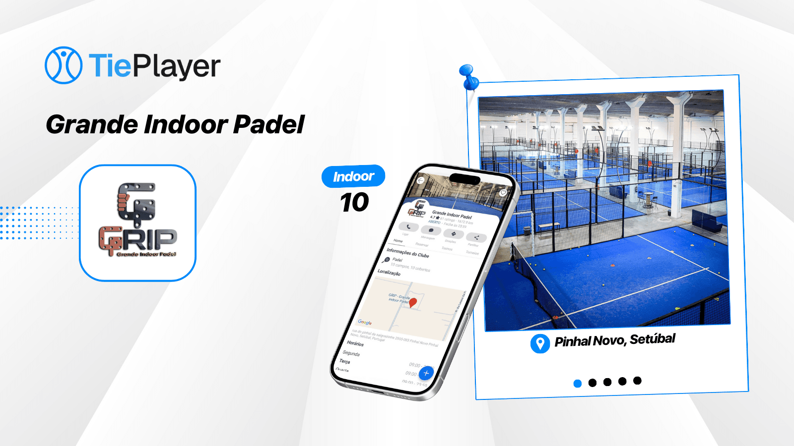 Book a padel court at Grande Indoor Padel