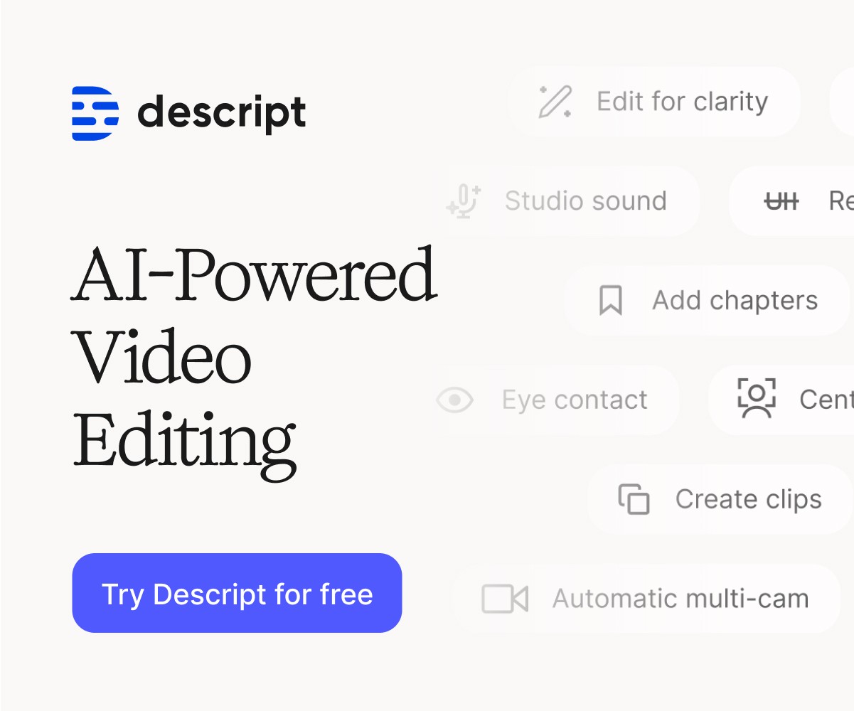 AI-Powered Video Editing with Descript
