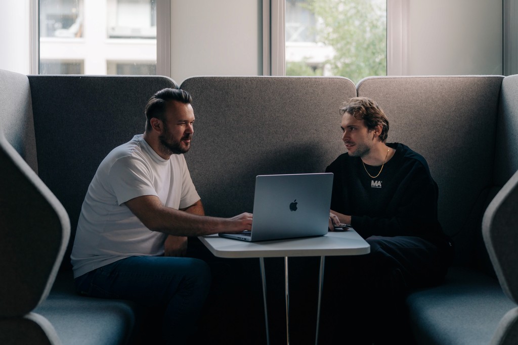 Professional using digital tools, representing accessibility services for inclusive products.