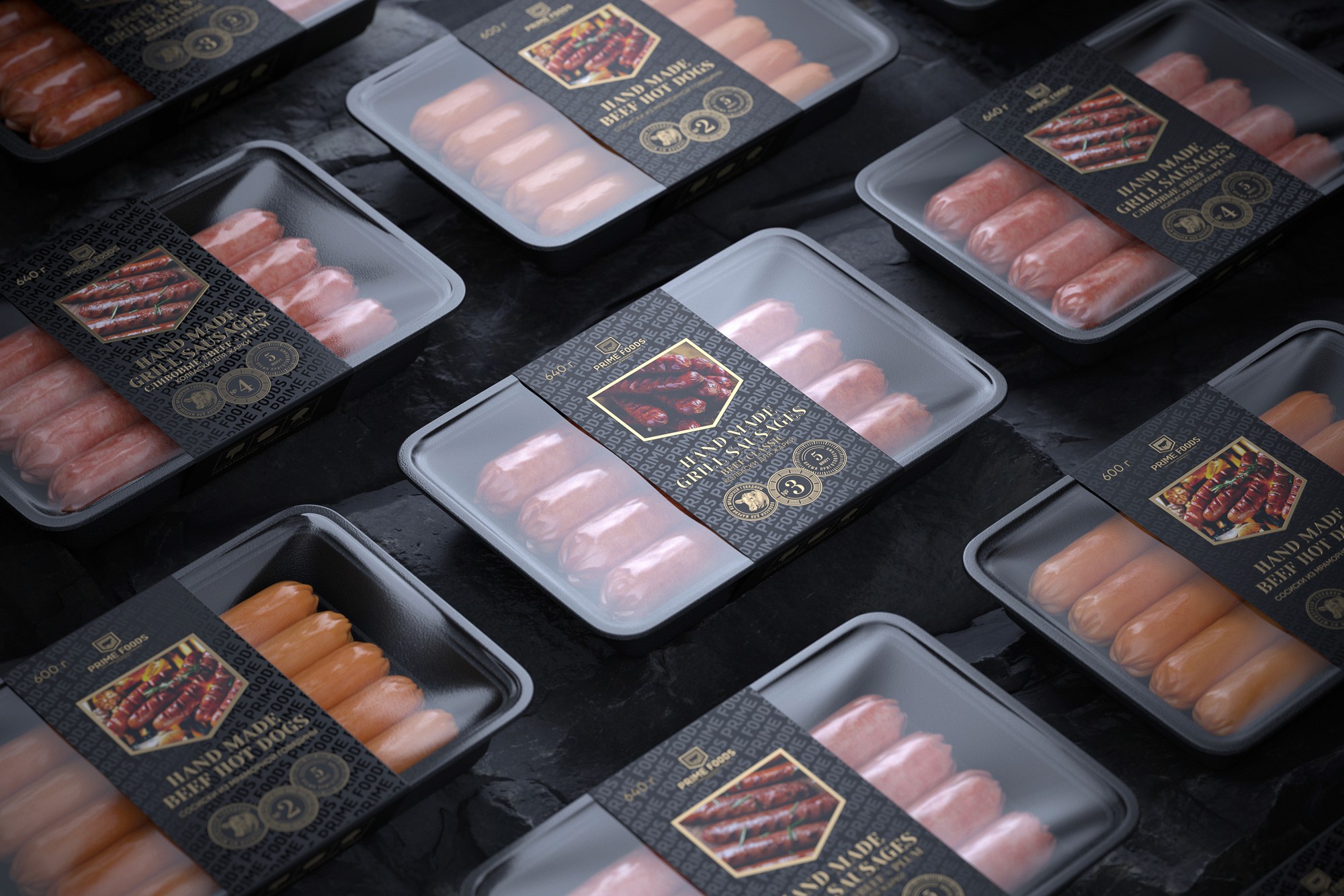 Streetside billboard with flyposters of the Batch.Works brand and illustrations