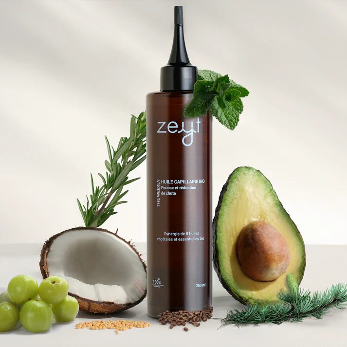 Zeyt haircare hair growth oil