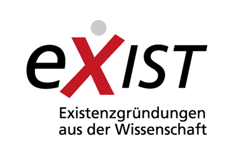 das Logo von Exist (Existenzgründungen aus der Wissenschaft)
