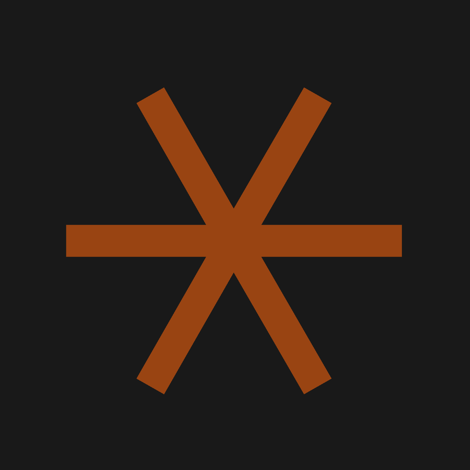Core symbol designed as both logo mark and system element