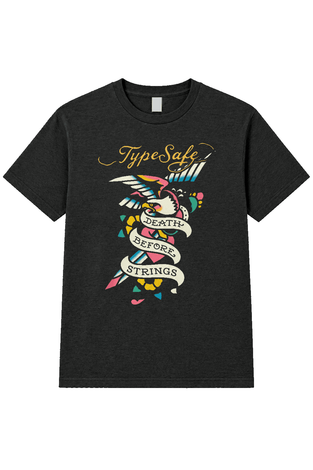 Death before strings shirt