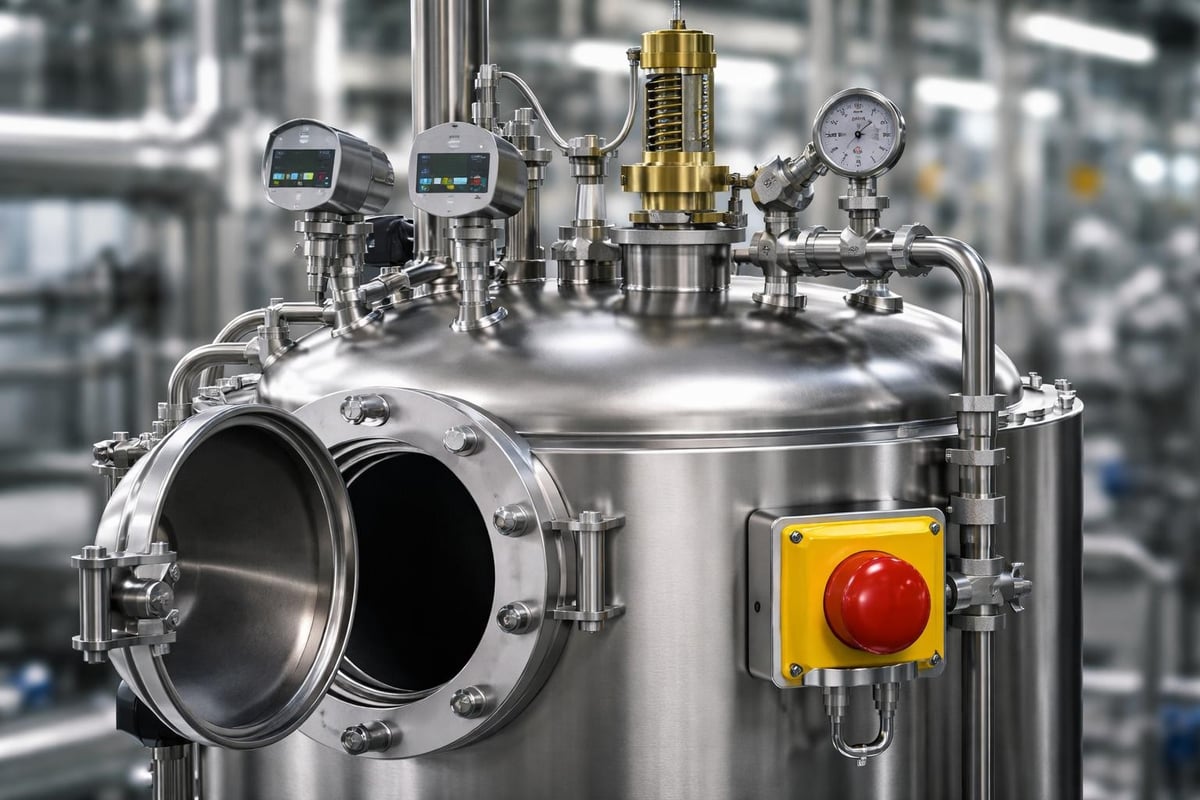 Pressure vessel safety systems