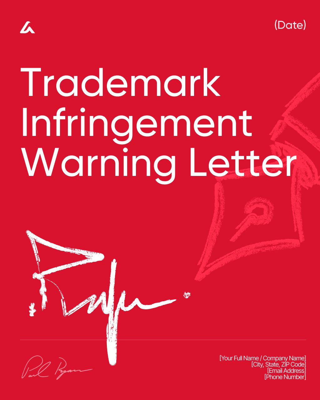 Trademark Infringement Warning Letter