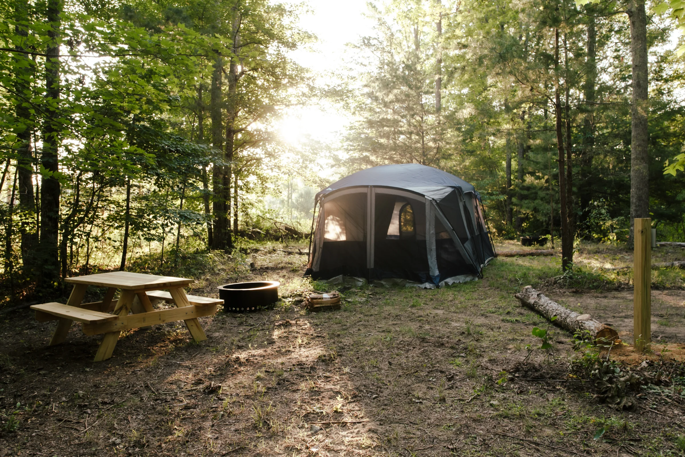 Tent site