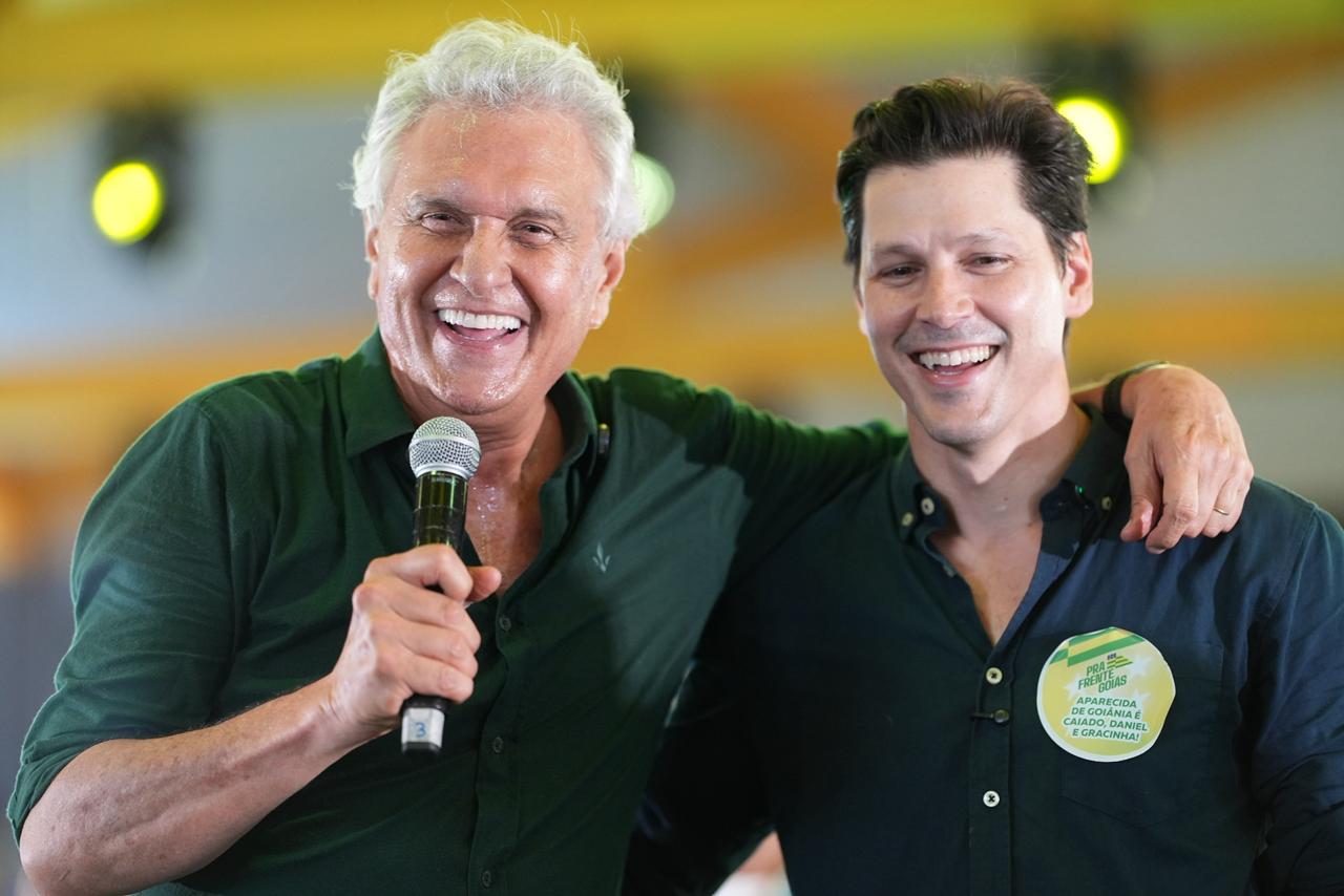 Caiado e Daniel Vilela