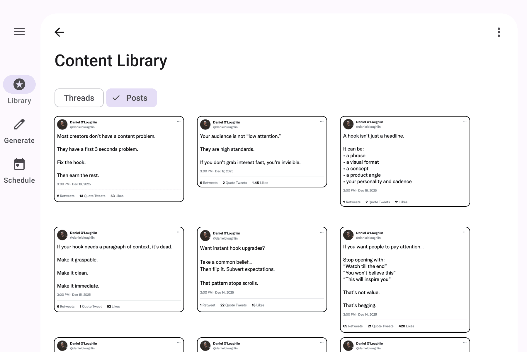 An image of Freelio's project ui