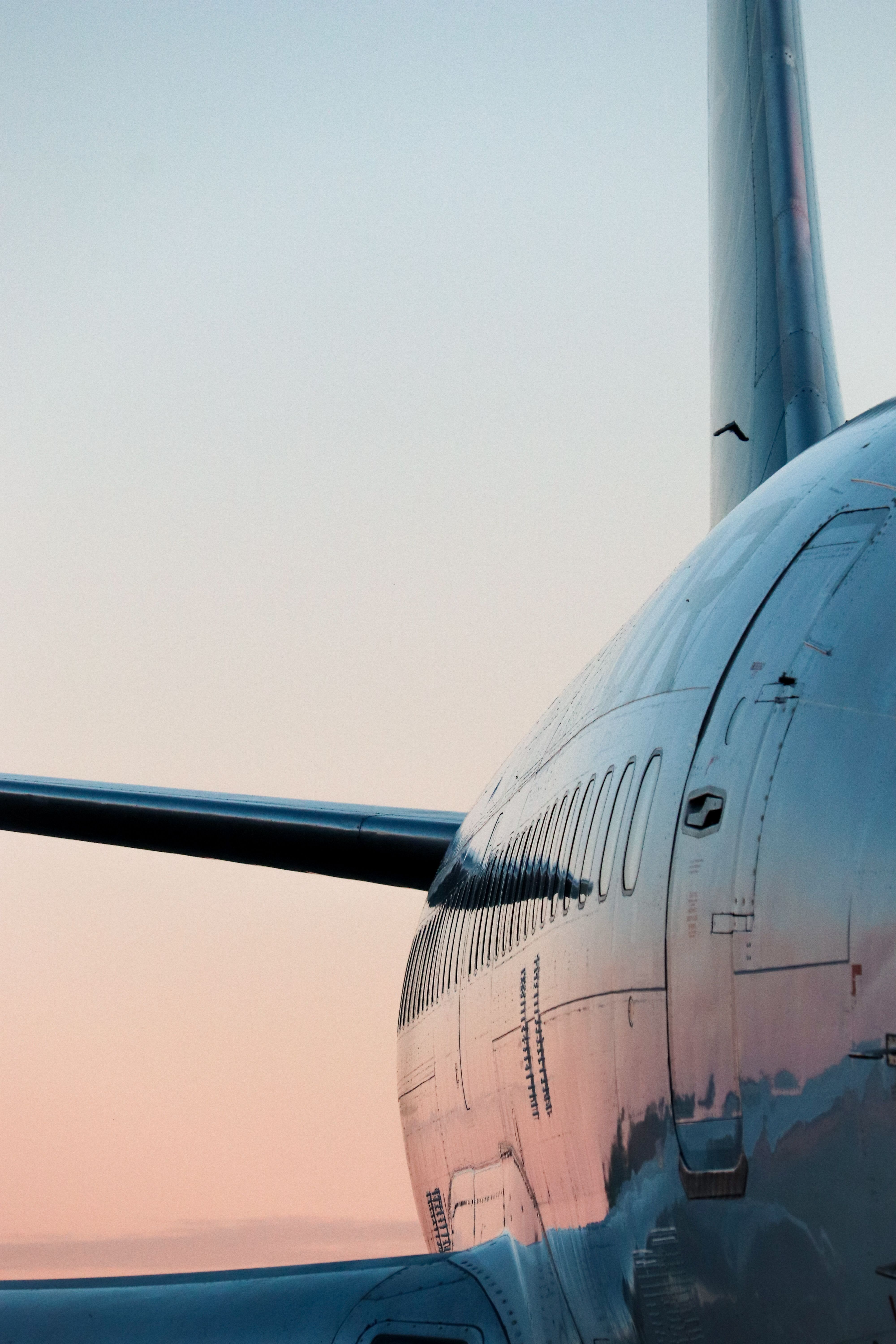 Aircraft on runway