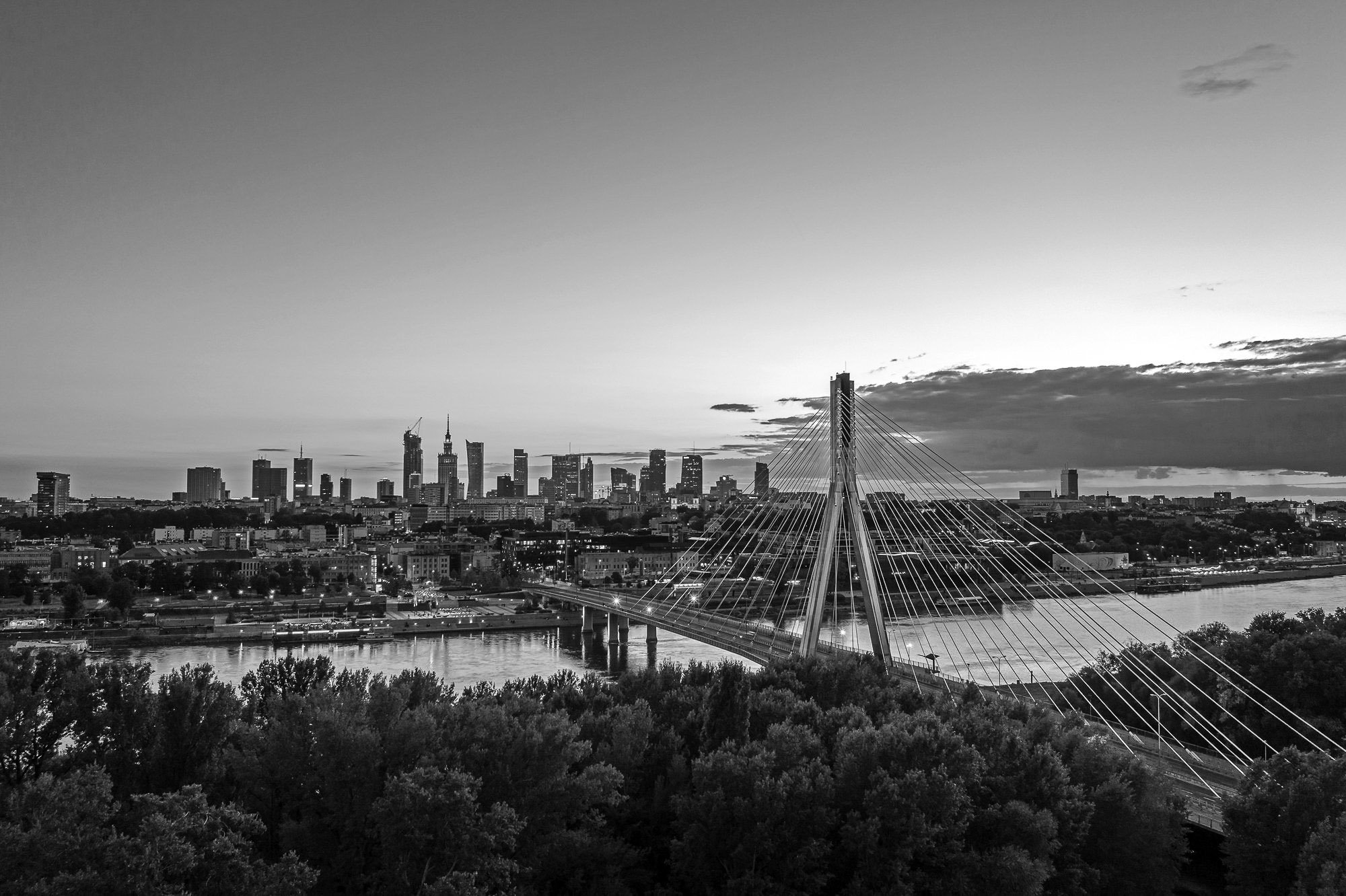 Private jet flights to Warsaw Poland - Modern capital UNESCO Old Town heritage