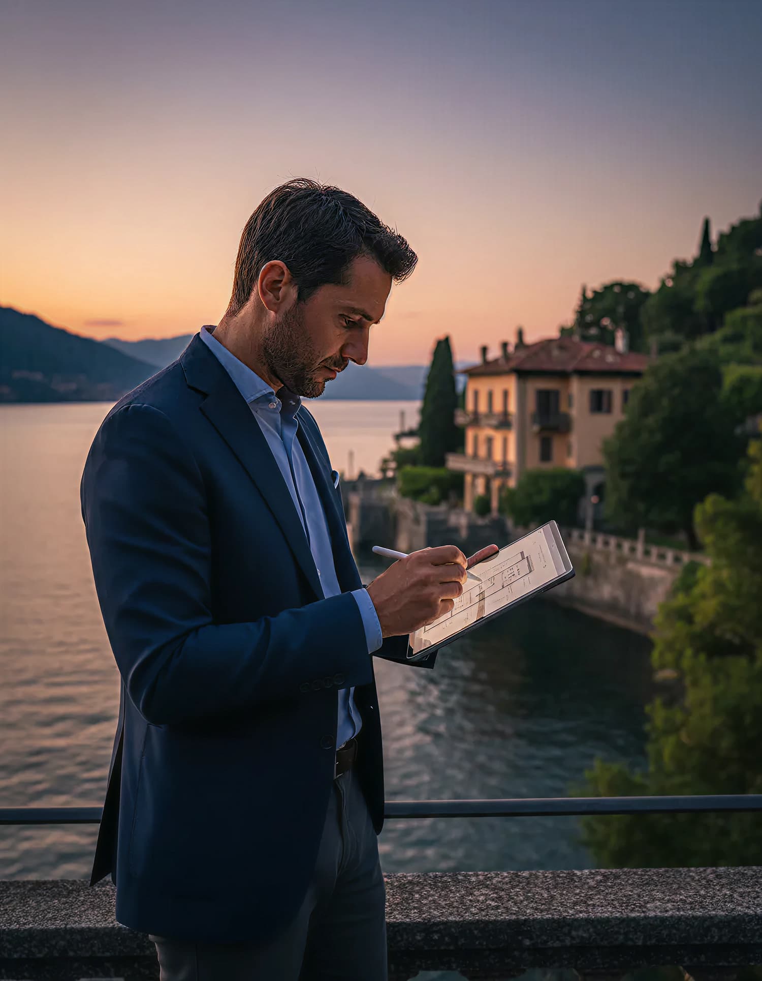 Property manager esegue sopralluogo tecnico in abitazione a Como