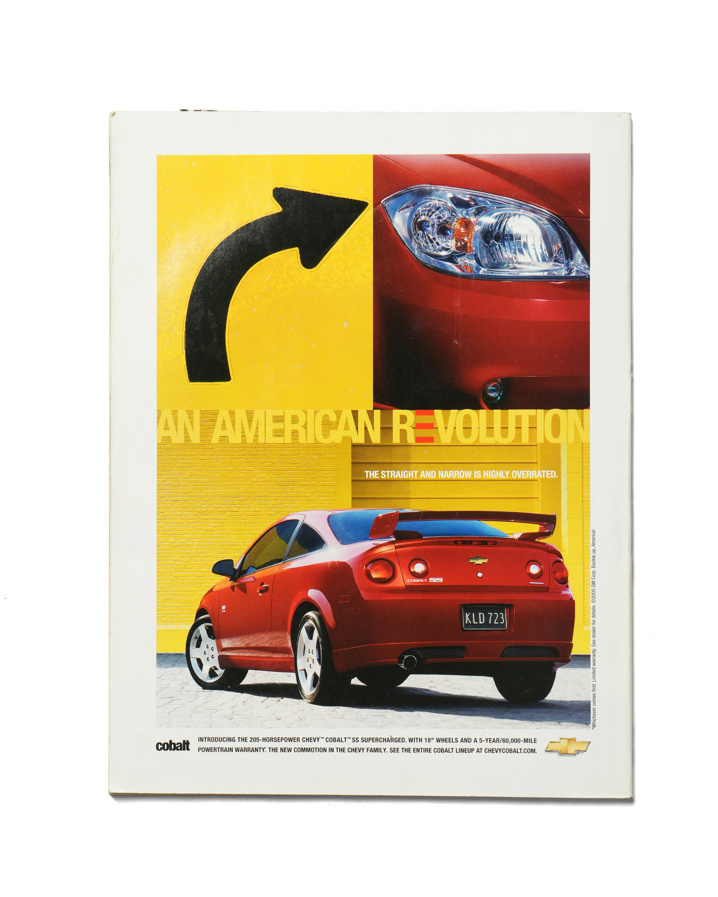 VIBE - July 2005 - Back Cover