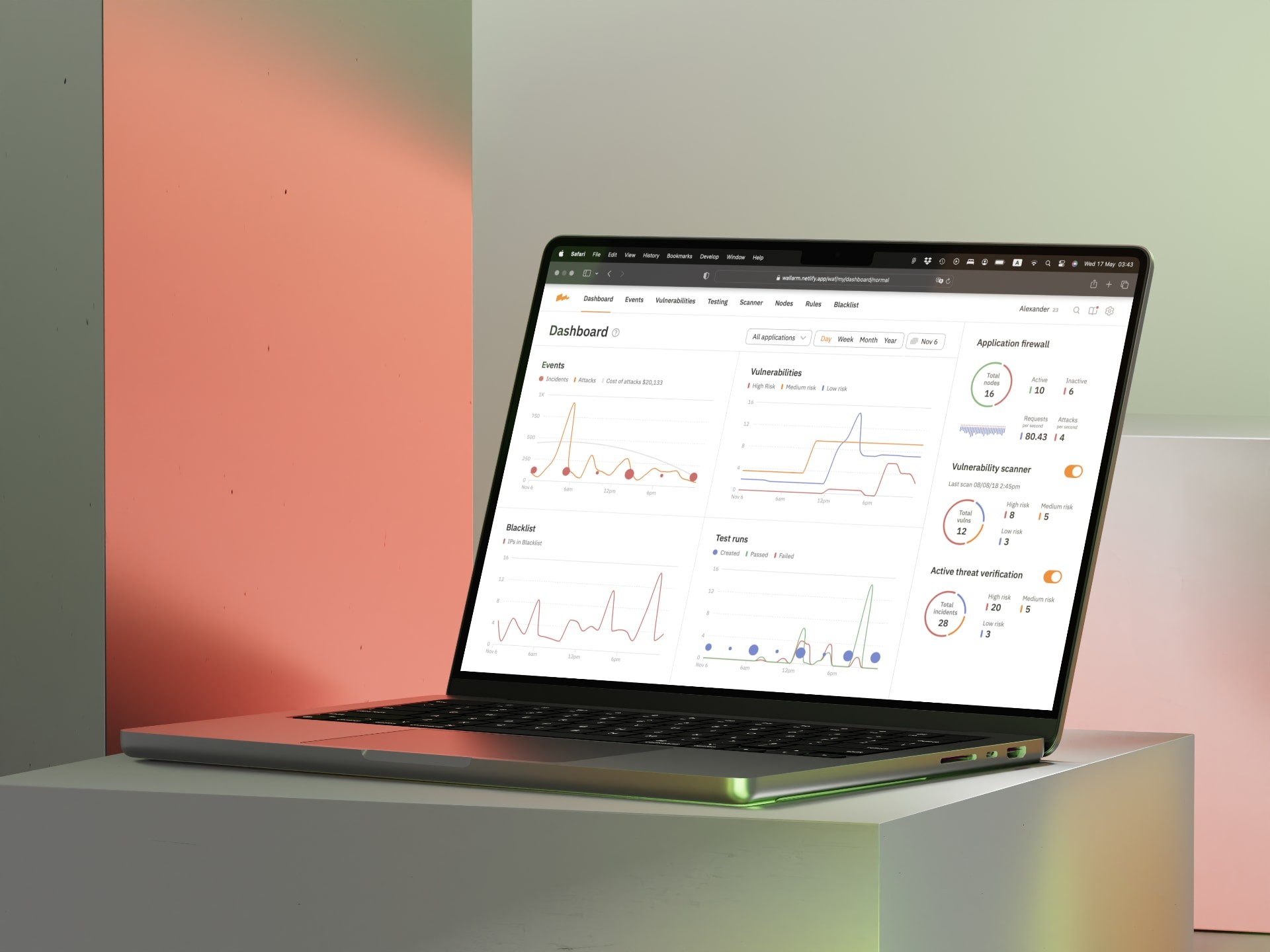 Wallarm Cybersecurity App