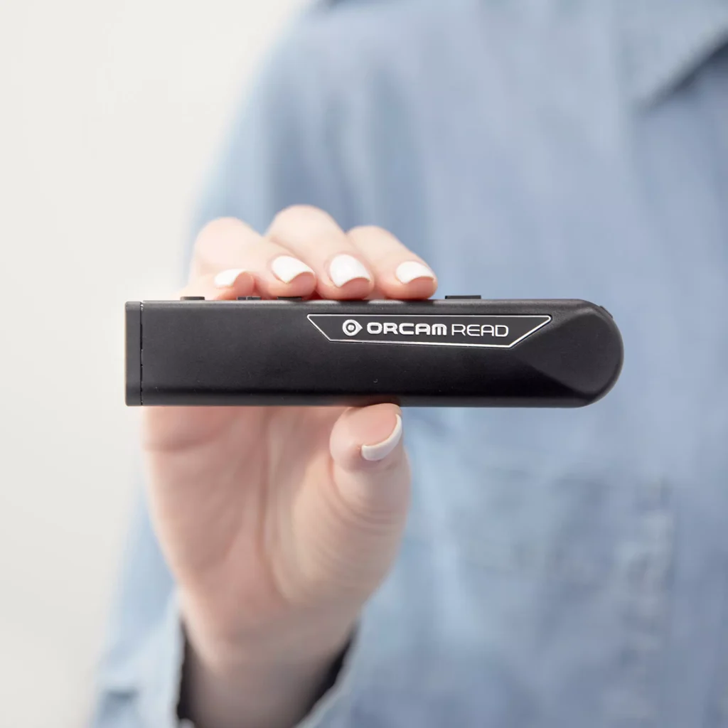 accommodations for dyslexia orCam read