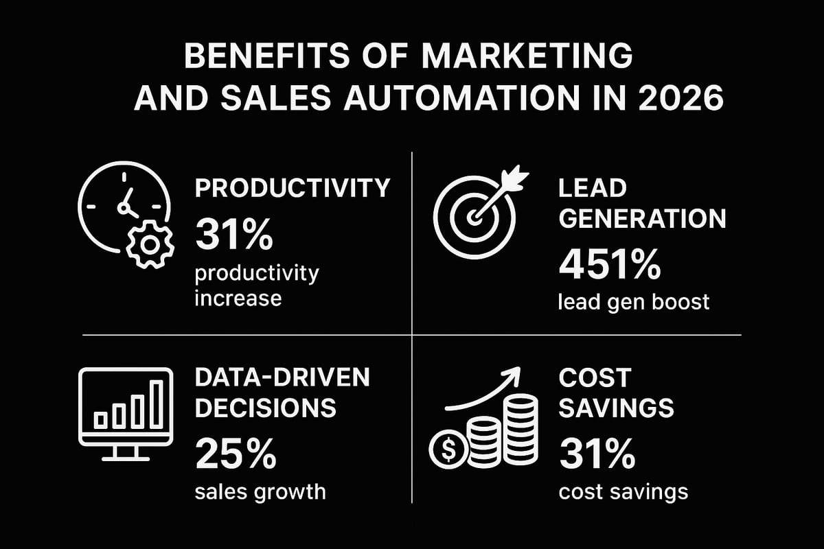Key Benefits of Marketing and Sales Automation in 2026