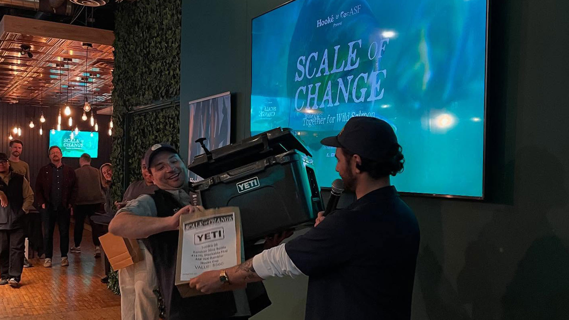 Scale of Change film tour YETI giveaway