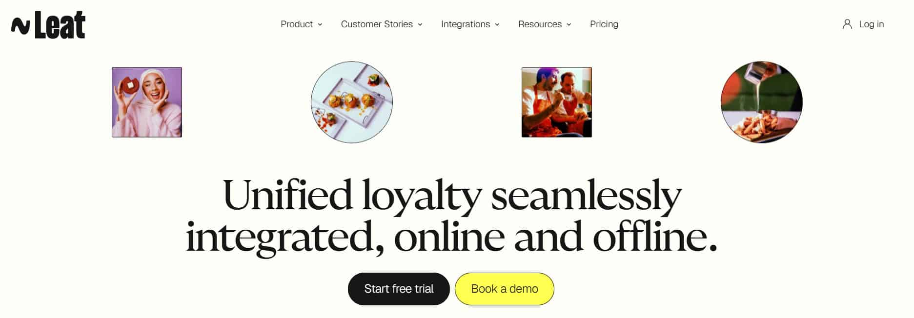 leat homepage screenshot