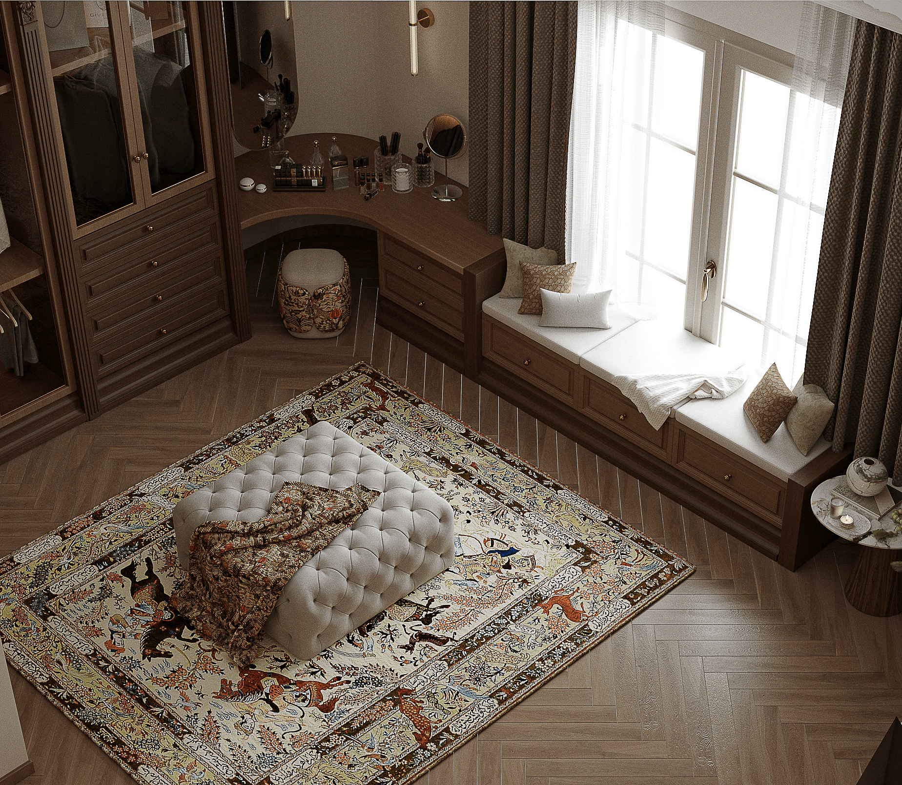 Project showcase image featuring a modern, refined interior.