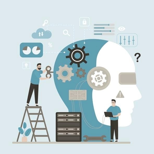 Modern AI technologies including big data and deep learning.
