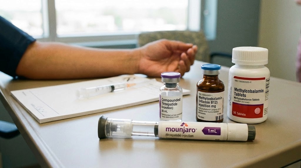 Tirzepatide methylcobalamin