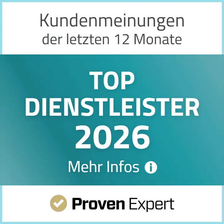 ProvenExpert Top Dienstleister
