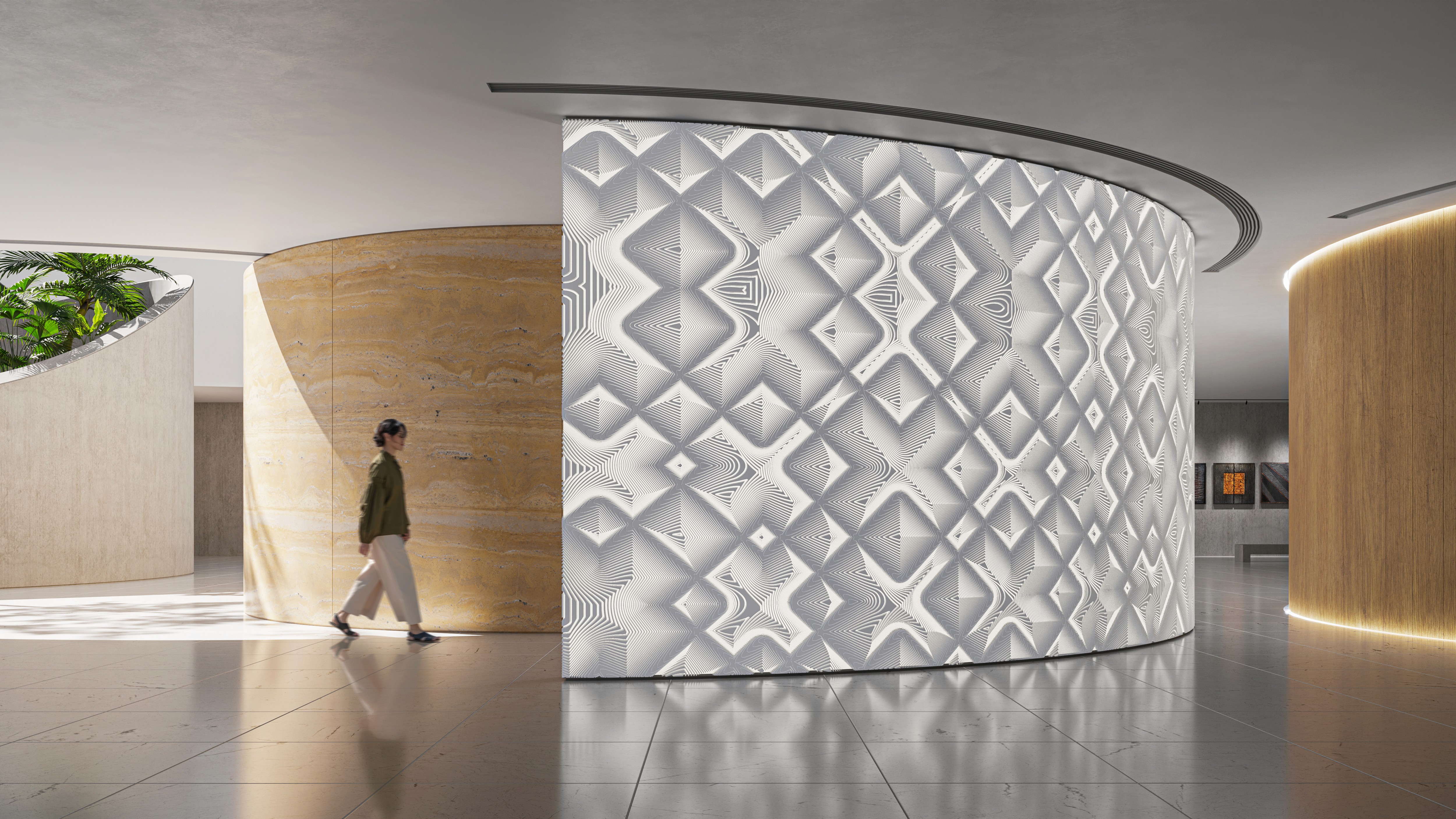 Black and white image of people working at a table with laptops, showing hands gesturing during discussion of digital content displayed on screens, with fabrica® logo in the corner.