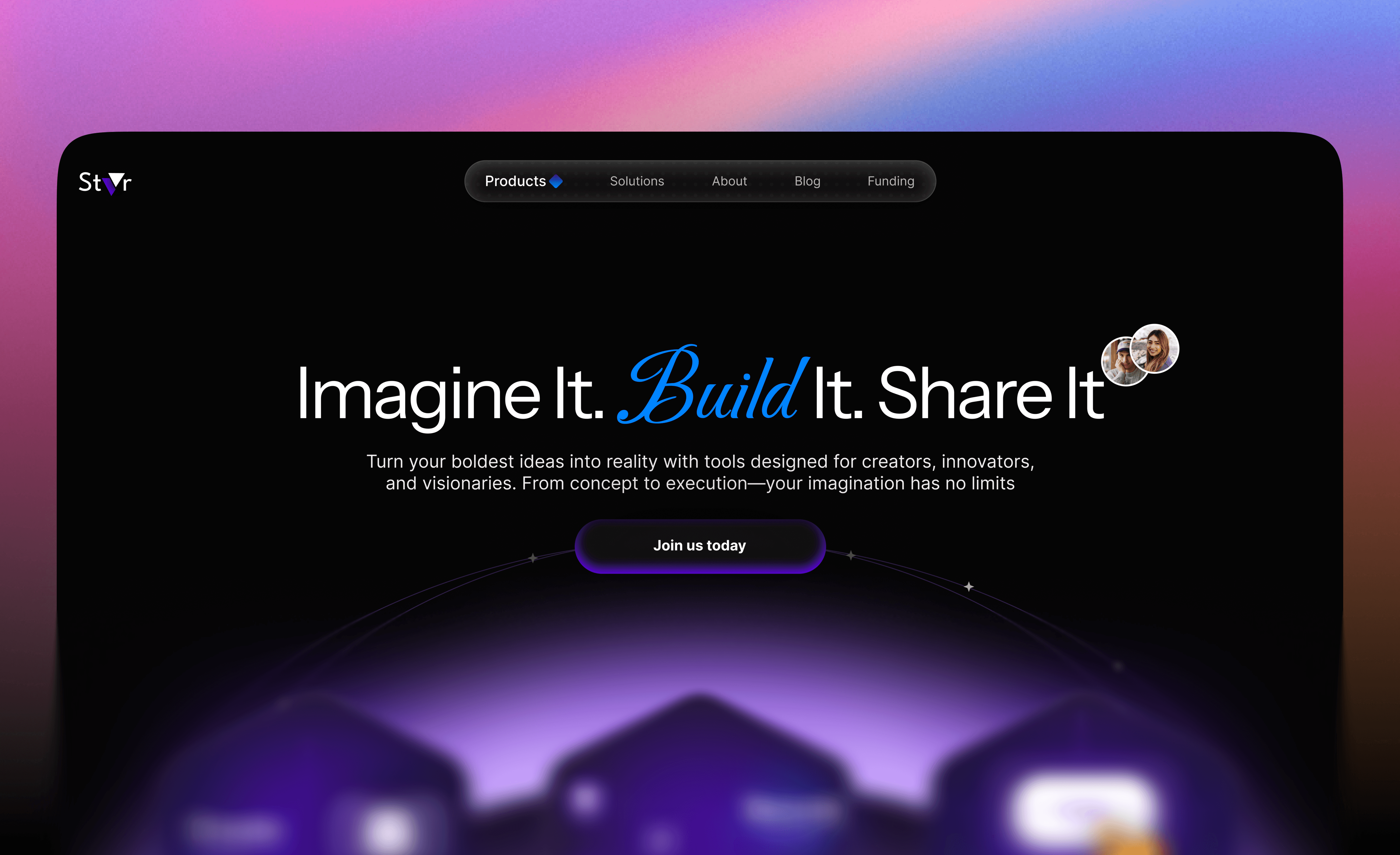 A person stands in a sandstone cave.