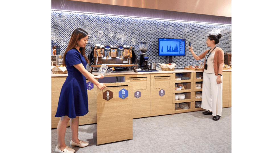 turned off laptop computer on top of brown wooden table