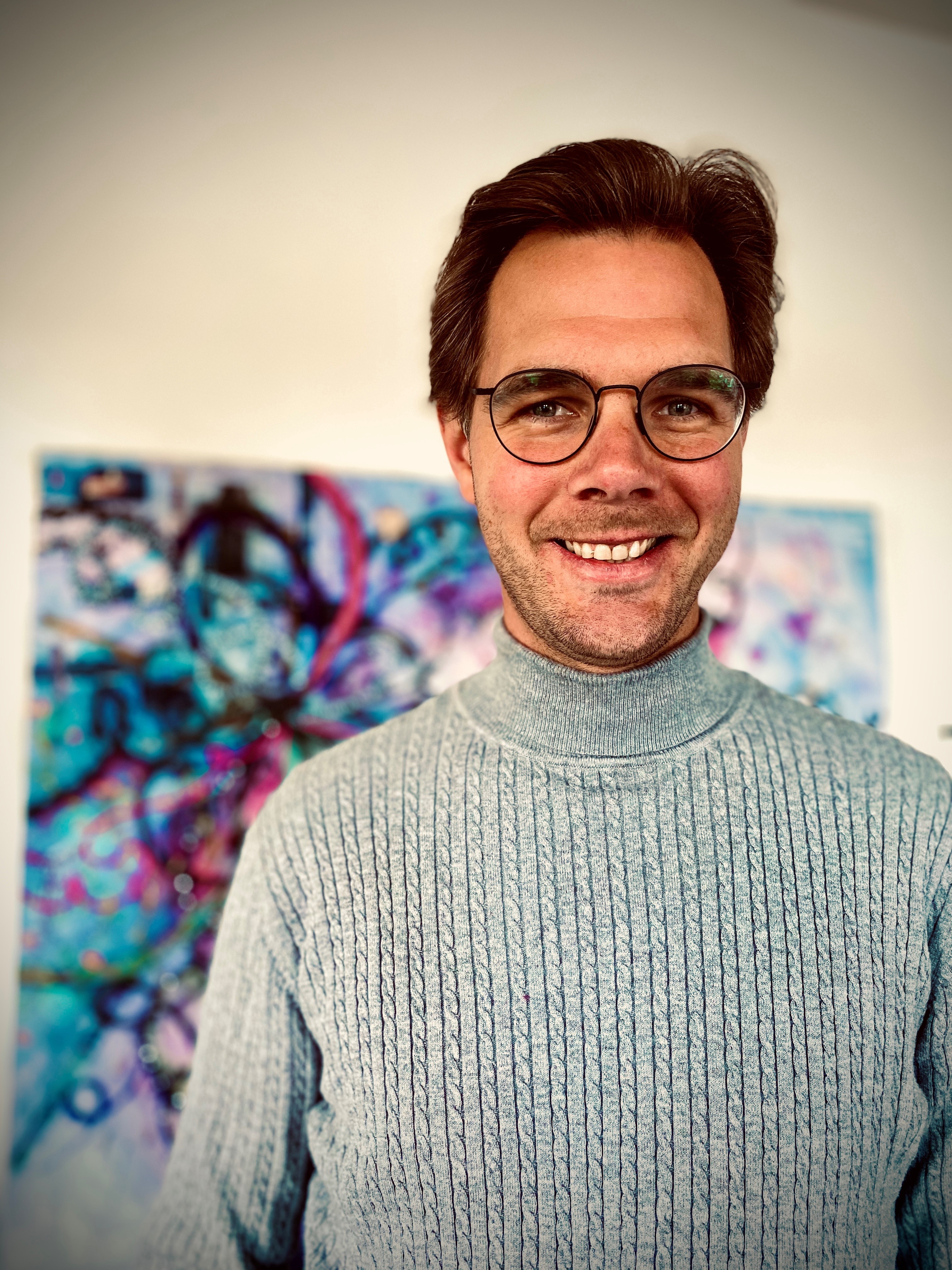 Foto van medeoprichter Niek Bosch