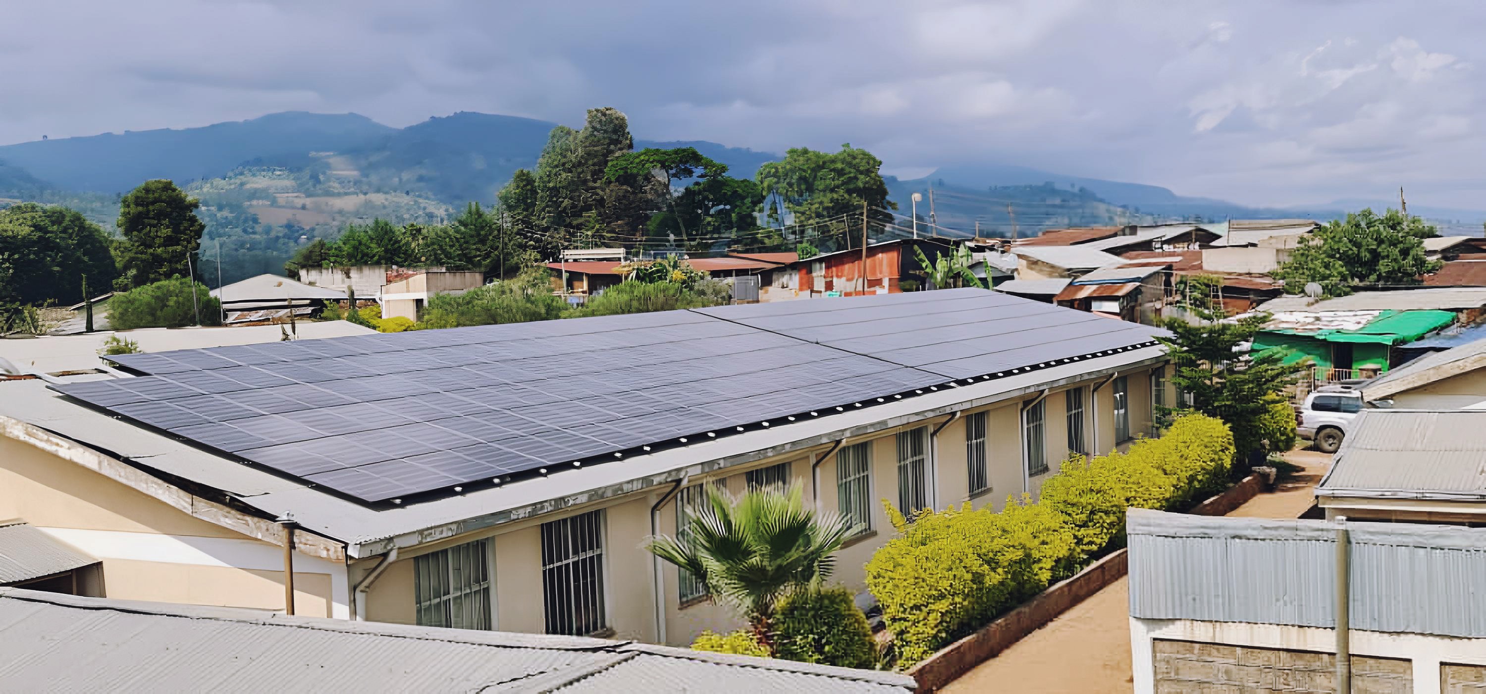 Solar installation at Mudula Primary Hospital