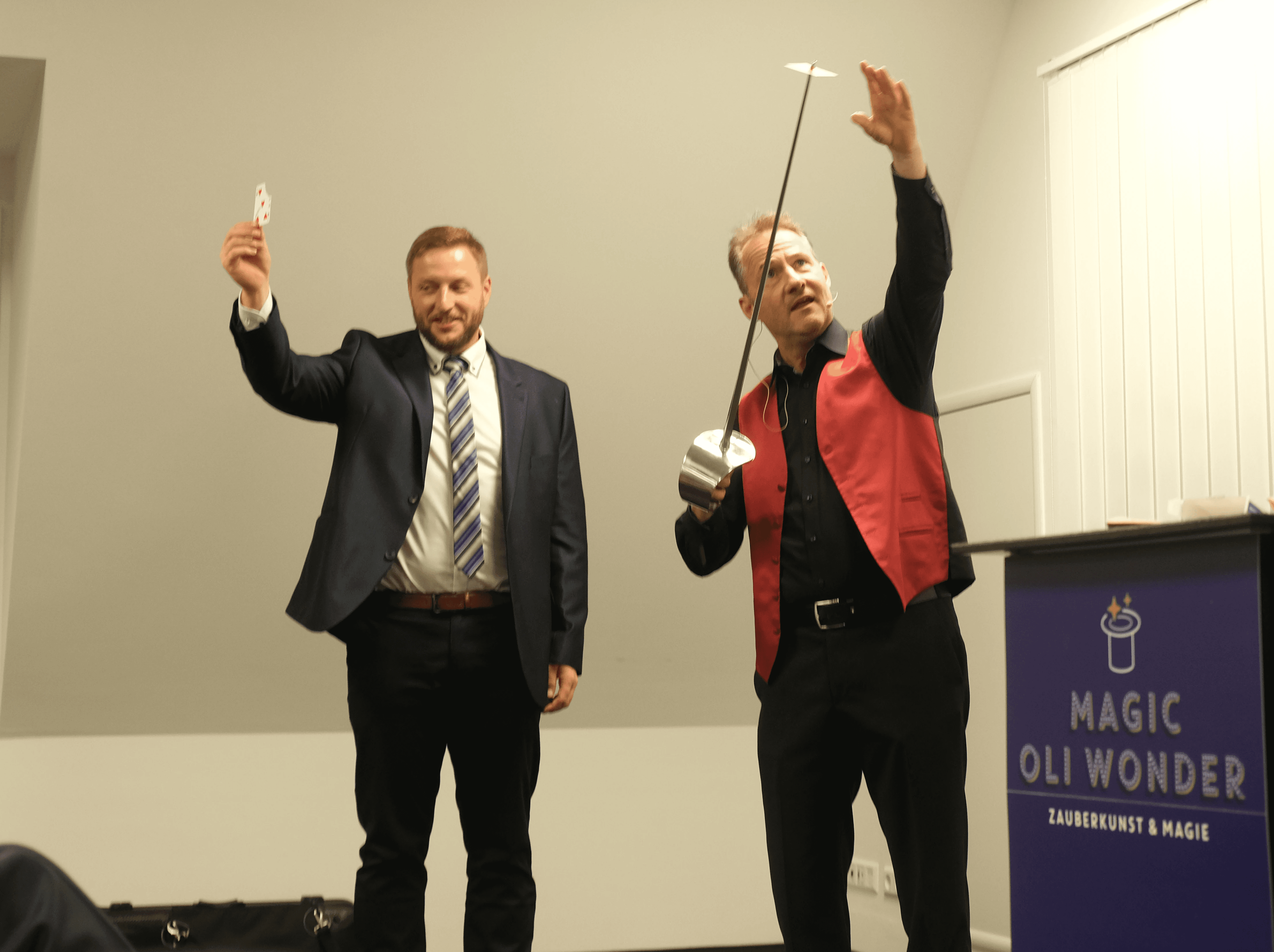 Zauberer Stuttgart Bühnenshow