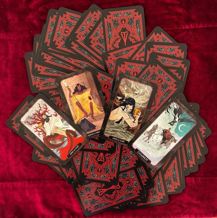 The Vampire's Tale Tarot cards