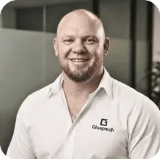 Raymond Joubert, Managing Director and NDT Level III Technical Lead at Glospech Vereeniging