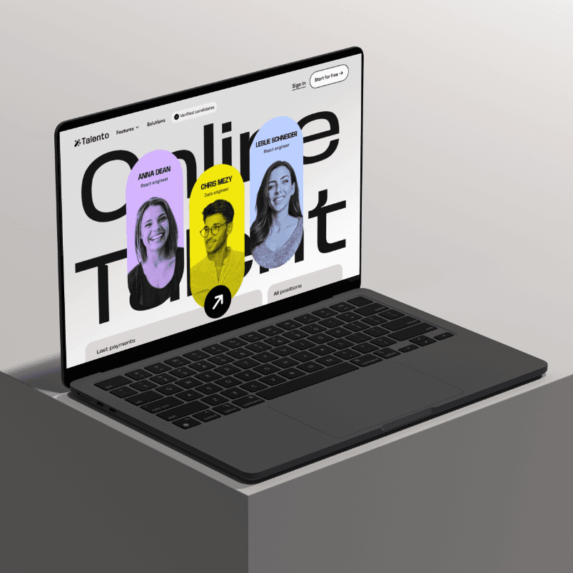 a computer screen with the words nothing great is made alone