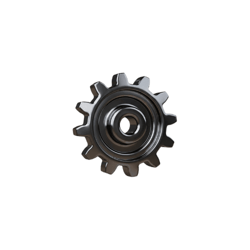 A image of a gear