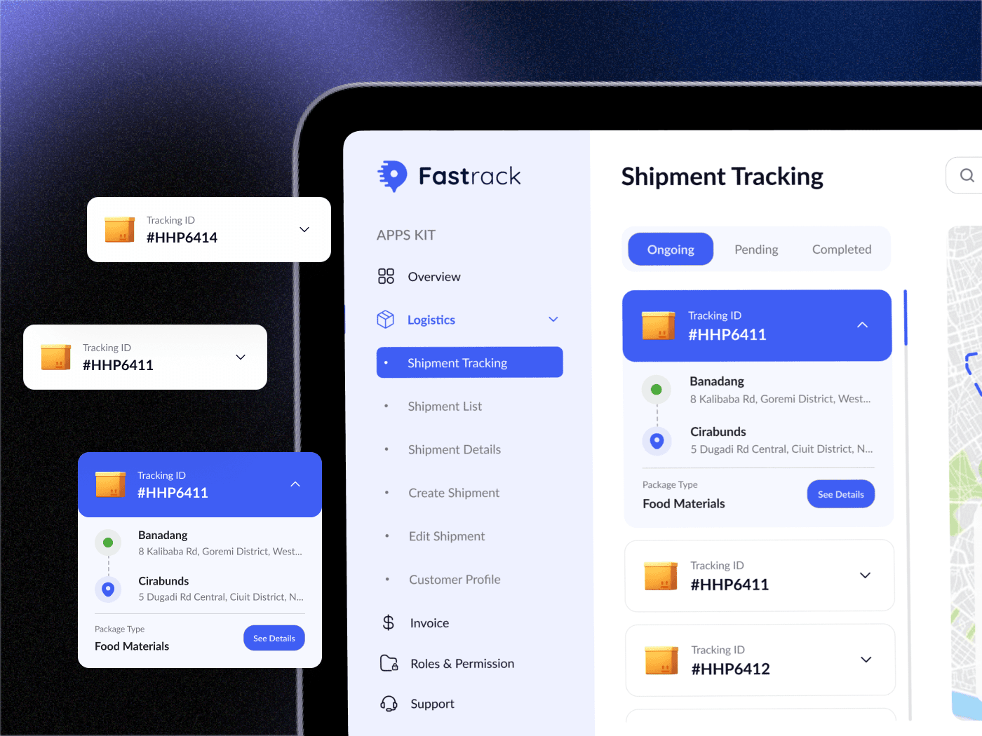 a black female model