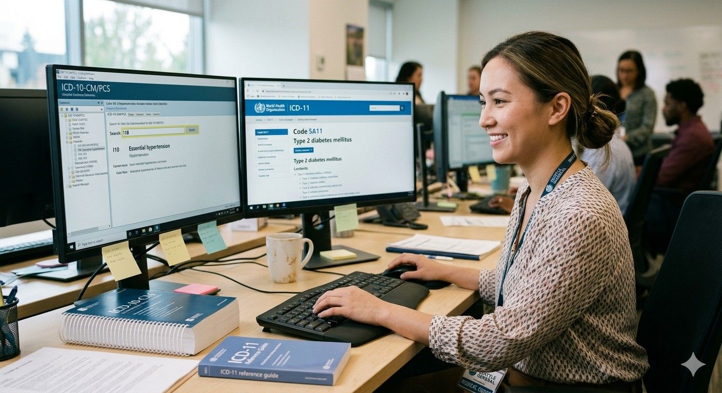 Medical Coder Assigning Using ICD-10 and ICD-11 Codes