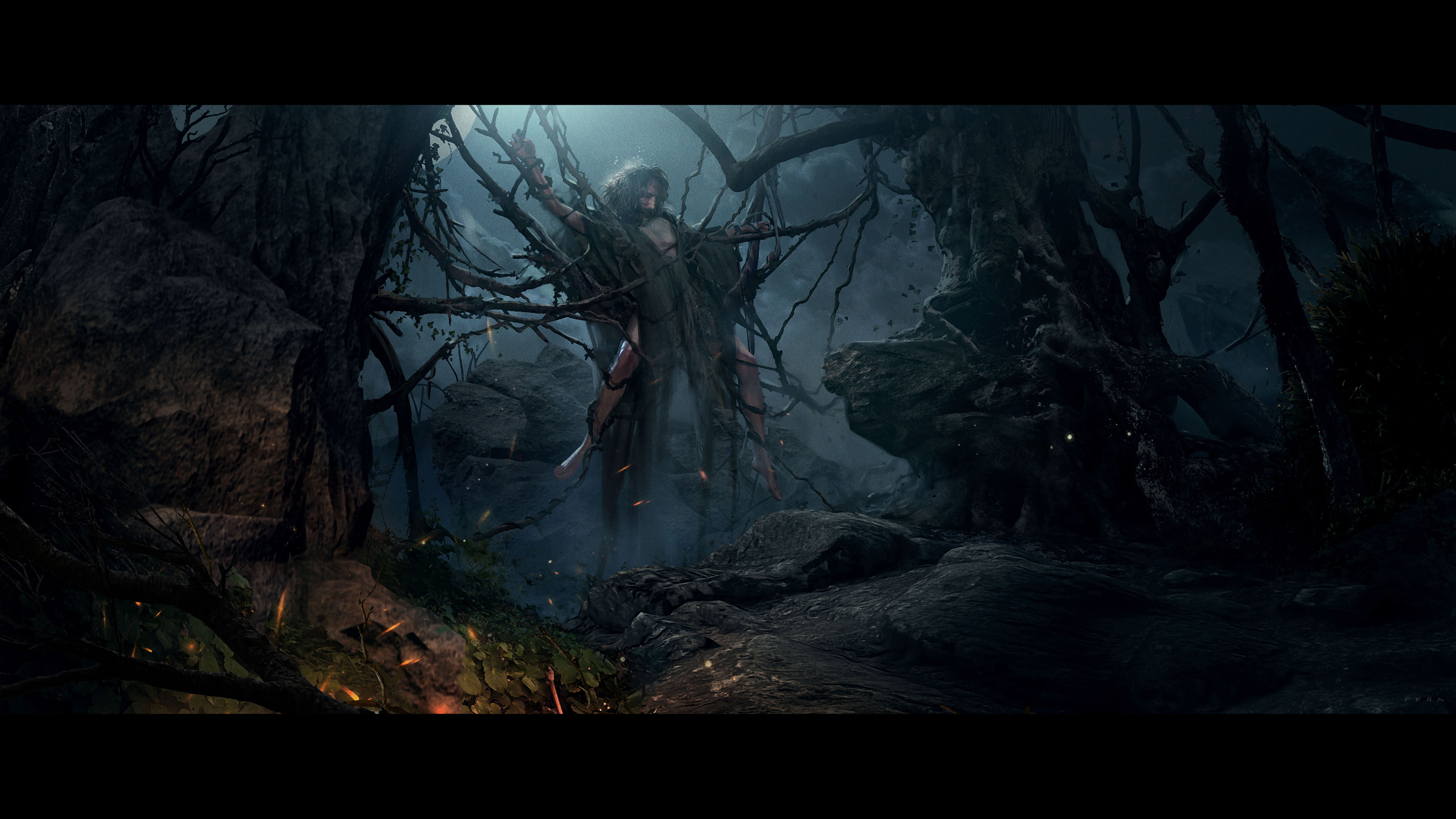 The Rings of Power VFX art direction – environment concept ensuring continuity from exploration to final execution