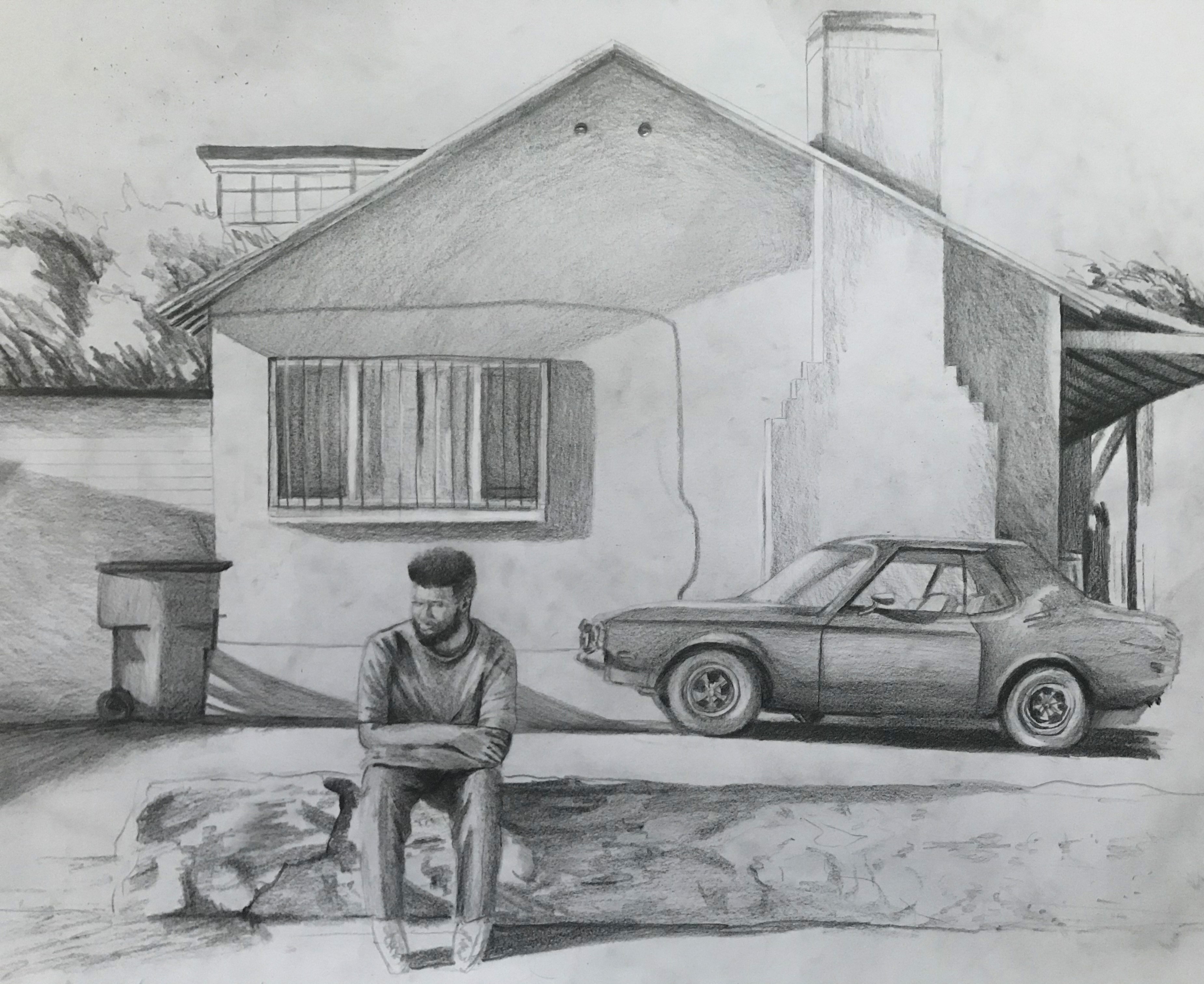 illustration of singer khalid