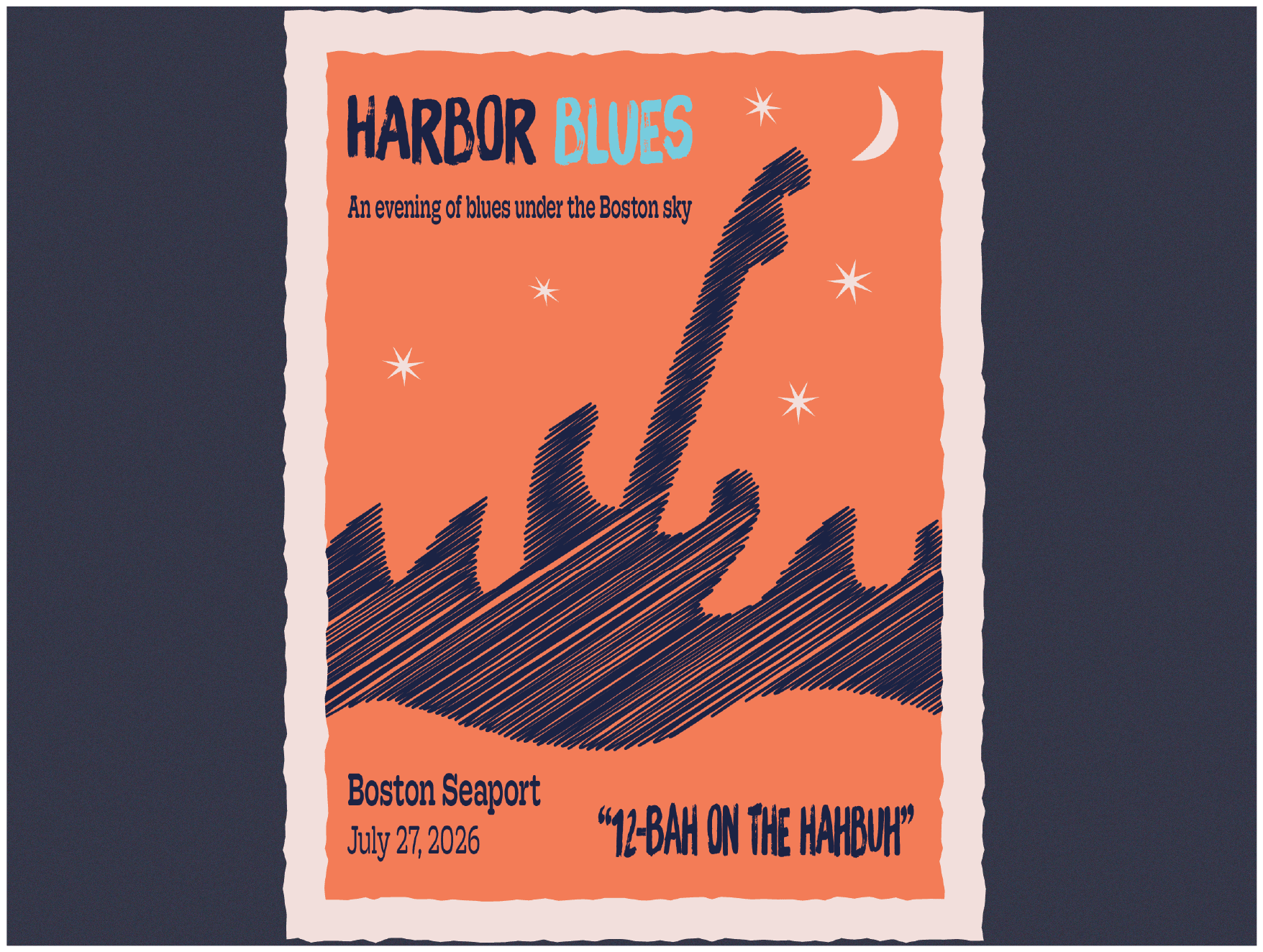 Harbor Blues Festival poster