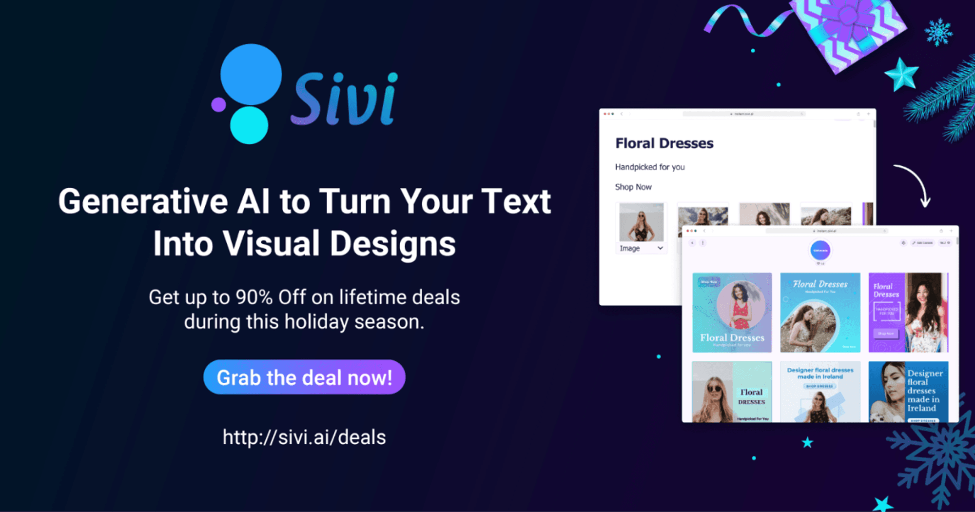 Sivi: Text to designs