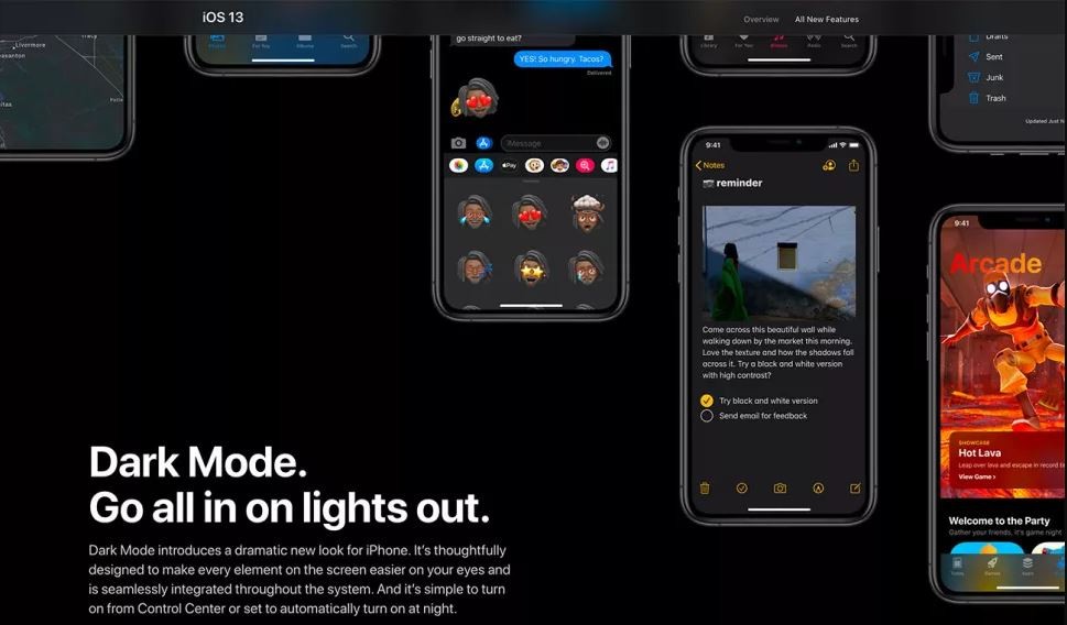 Instagrams Dark Mode for IOS