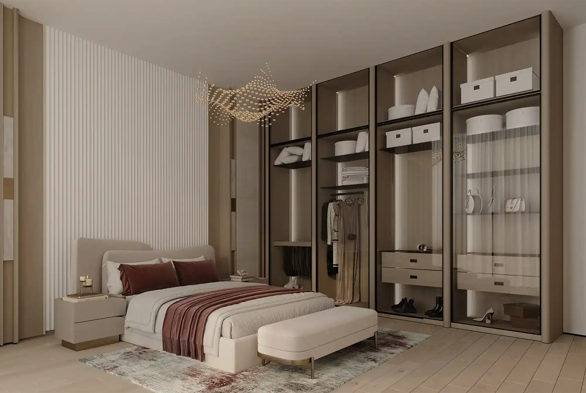 Binghatti Skyflame Bedroom Interior