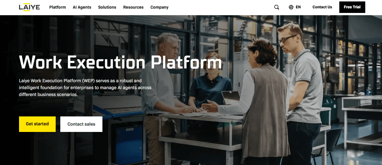 Laiye Work Execution Platform