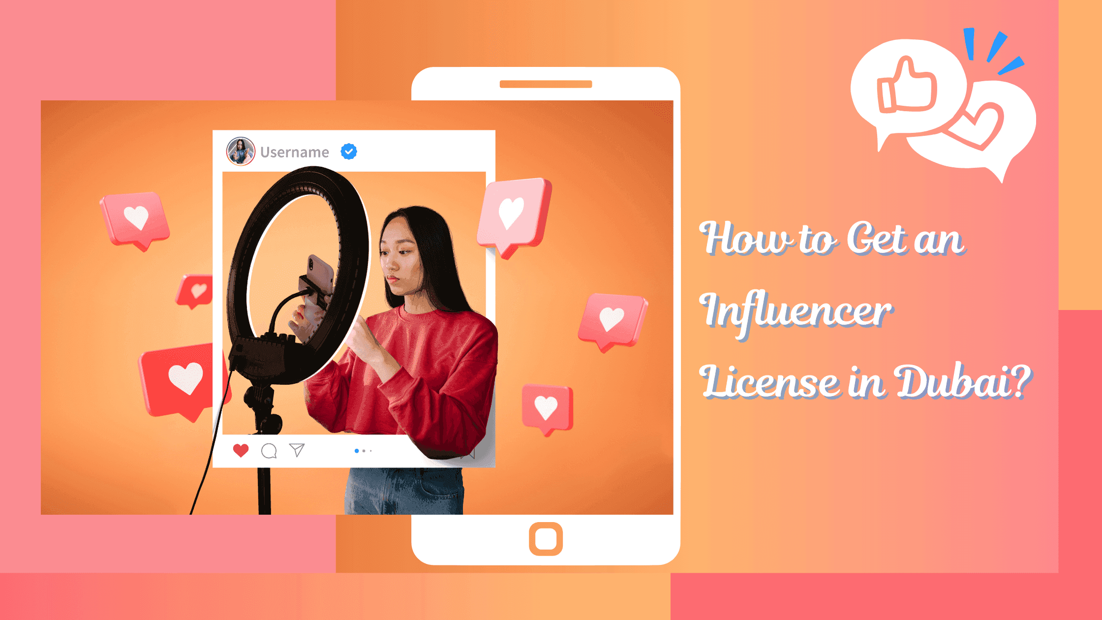 How to get an influencer license in Dubai 
